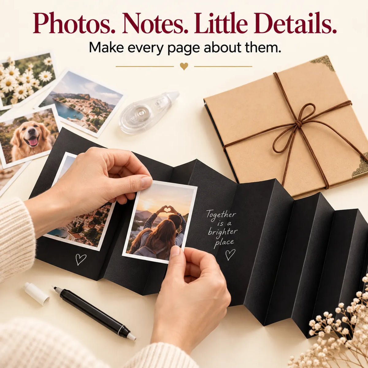 Everfold Accordion Scrapbook Gift Kit