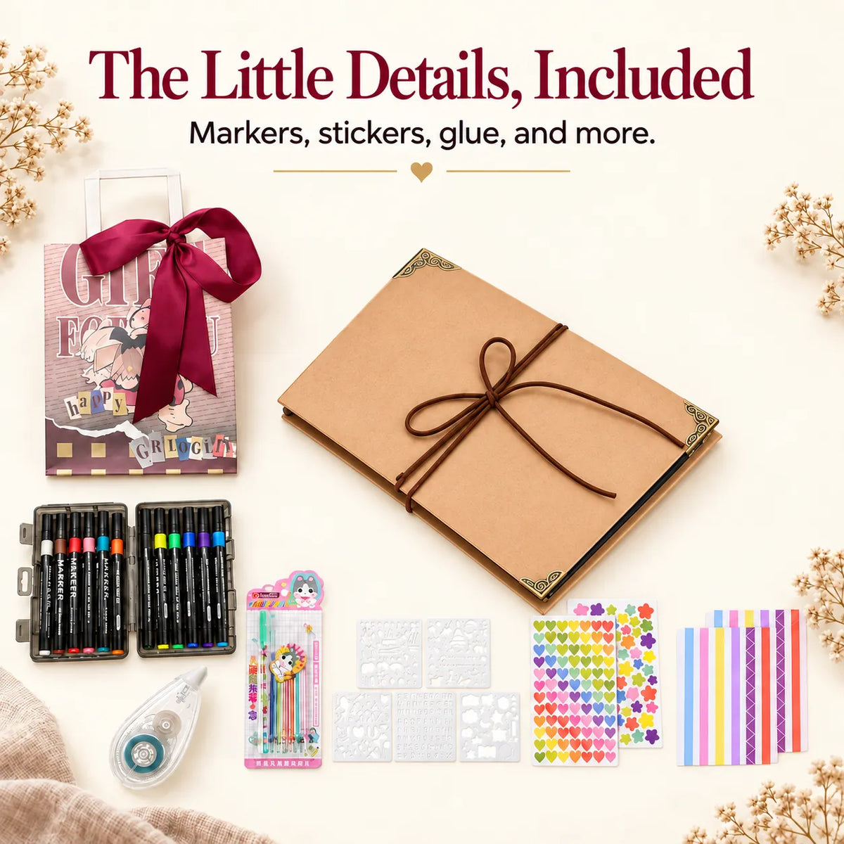 Everfold Accordion Scrapbook Gift Kit